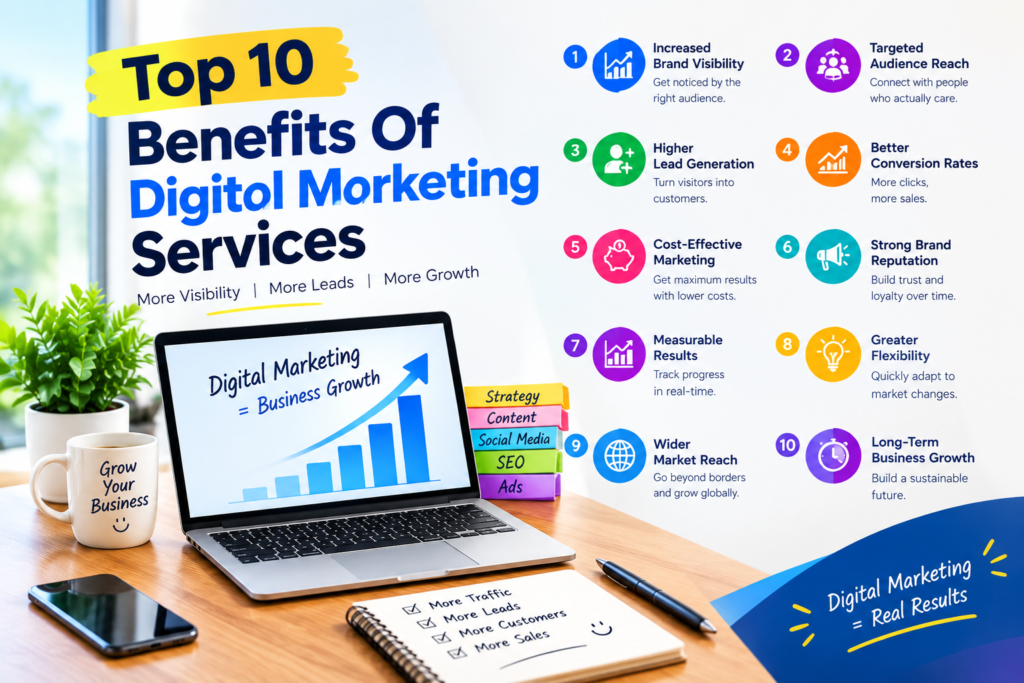 Top 10 Benefits Of Digital Marketing Services