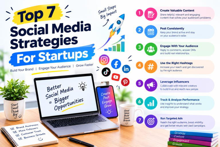 Top 7 Social Media Strategies For Startups