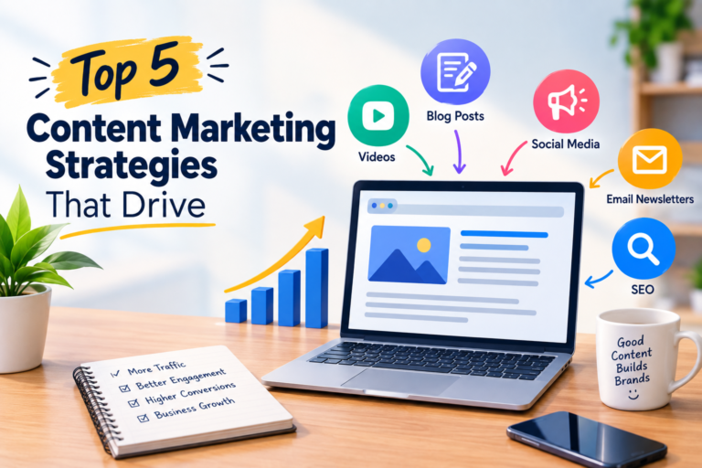 Top 5 Content Marketing Strategies That Drive