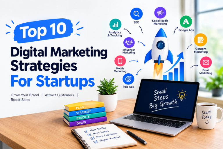 Top 10 Digital Marketing Strategies For Startups